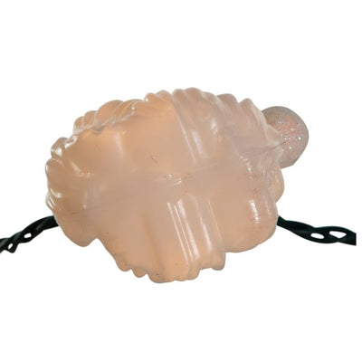 10-Light Santa Head Light Set