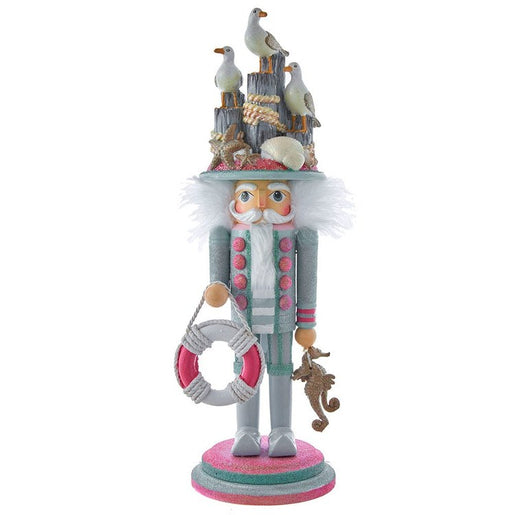 18" Hollywood Seagull Coastal Nutcracker