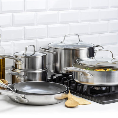 Chatham Stainless Steel 12-Piece Cookware Set