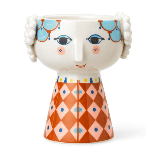 Eva 3.7" Candle Holder - Terracotta