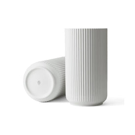 Lyngby 15" Vase - White