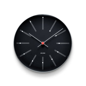 Bankers 8.3" Wall Clock - Black