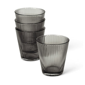Grand Cru Nouveau 8.8 Oz Tumblers Set of 4 - Smoke