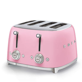 5 x 4 Slot Toaster - Pink