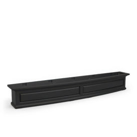 Nantucket 72" Window Box - Black