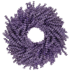 15" 28" Lavender Artificial Floral Spring Wreath