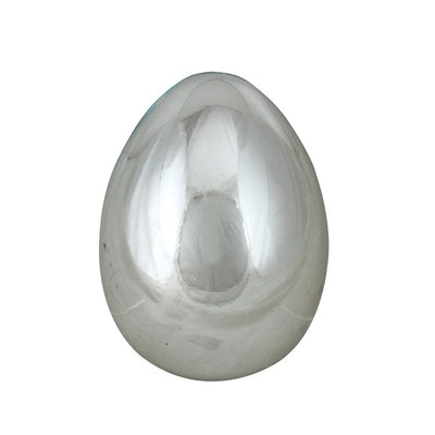 3.5" Springtime Metallic Medium Size Easter Egg Decorations Set of 6
