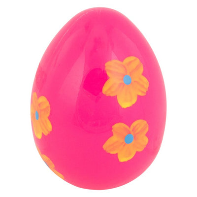 3.25" Vibrantly Colored Springtime Easter Eggs Pack of 6