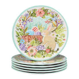 Joy of Easter 9" Melamine Salad Plates Set of 4