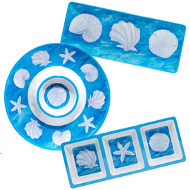 Ocean Beach Three-Piece Hostess Set