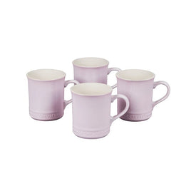 14 Oz Stoneware Mugs Set of 4 - Shallot