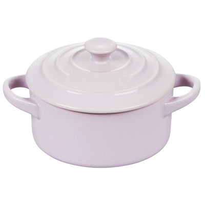 8 Oz Stoneware Mini Round Cocotte - Shallot