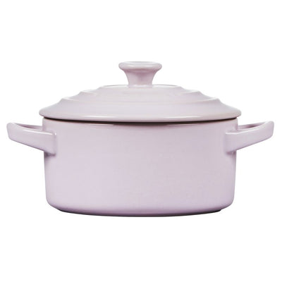 8 Oz Stoneware Mini Round Cocotte - Shallot