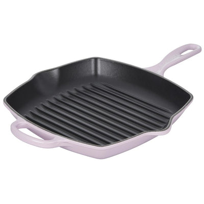 Signature 10.25" Cast Iron Square Skillet Grill - Shallot