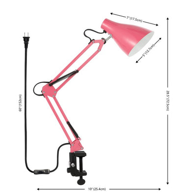 Odile Adjustable Articulated Clamp-On LED Task Lamp