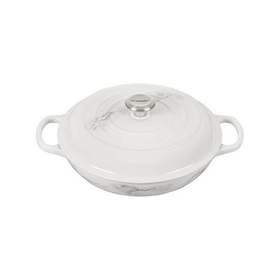 Signature 3.5-Quart Braiser - Marble Applique