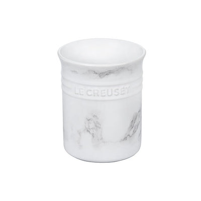 Craft Series Five-Piece Utensil Set with Crock - Marble Applique