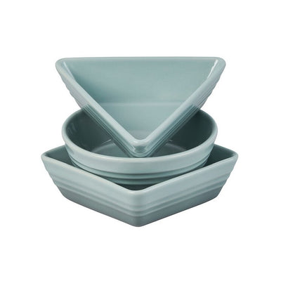 Tapas Dishes Set of 3 - Sea Salt