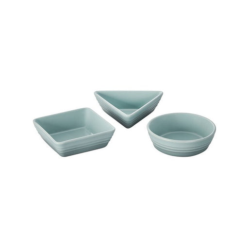 Tapas Dishes Set of 3 - Sea Salt