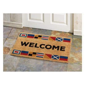 Nautical Flags 18" x 30" Doormat