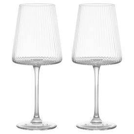 Empire Clear Wine Glasses Set of 2