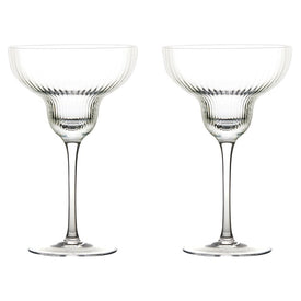 Empire Clear Margarita Glasses Set of 2