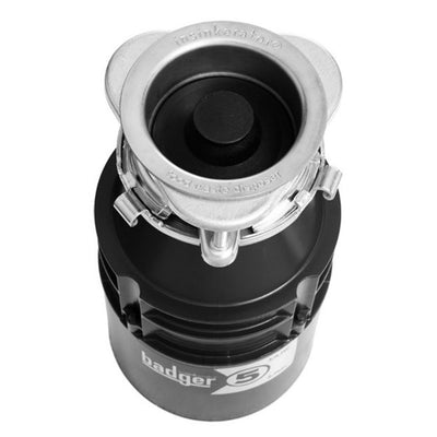 Badger 5 Compact 1/2 HP Continuous Feed Garbage Disposal
