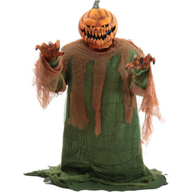 Jack O' Lunger Indoor/Outdoor Animatronic Halloween Figurine by Tekky