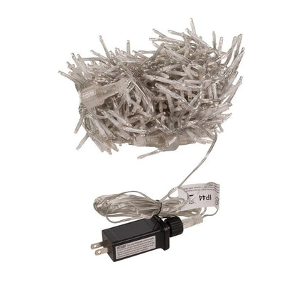 480-Light 15.7' Connectable Cluster Garland with RGB LED Lights