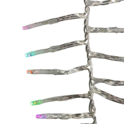 480-Light 15.7' Connectable Cluster Garland with RGB LED Lights