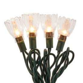 35-Light Clear Tulip Light Set