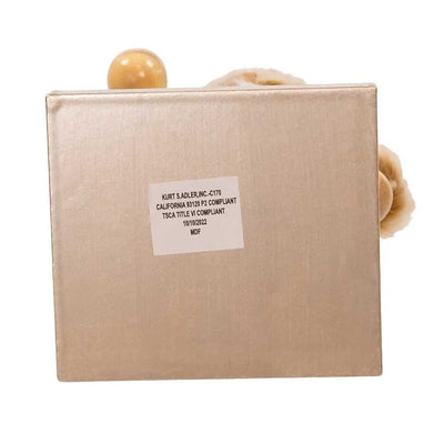 15" Wooden Rustic Glamour Nutcracker