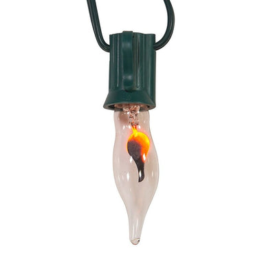 Ten-Light Flicker Flame Longer Light Set