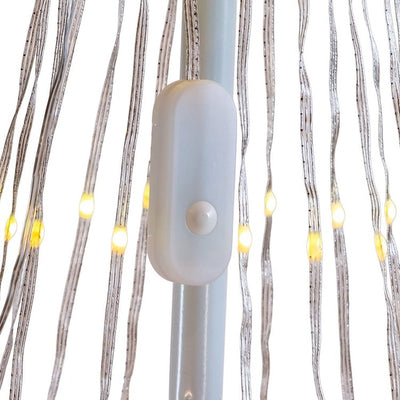 6' Pre-Lit Collapsible Decorated Christmas Tree with RGB LED Lights