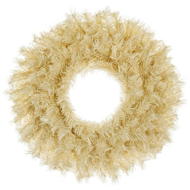 30" Unlit Cream Wreath