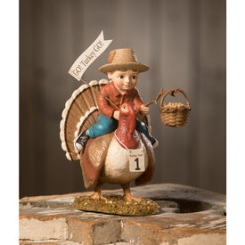 Turkey Trot Tucker Figurine