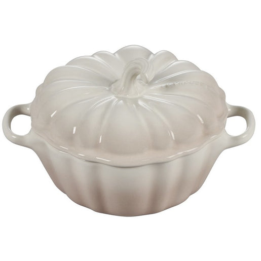 13 Oz Pumpkin Petite Stoneware Cocotte - Meringue