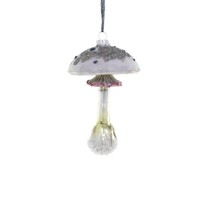 Crushed Velvet Dark Neutral Ornaments Set of 12
