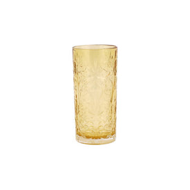 Barocco Amber High Ball Glass
