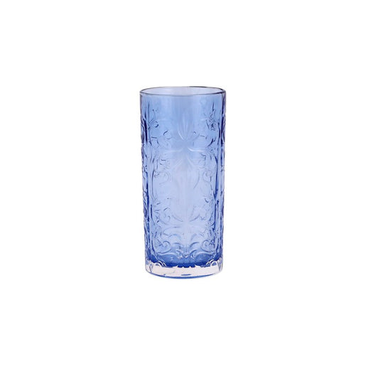Barocco Cobalt High Ball Glass