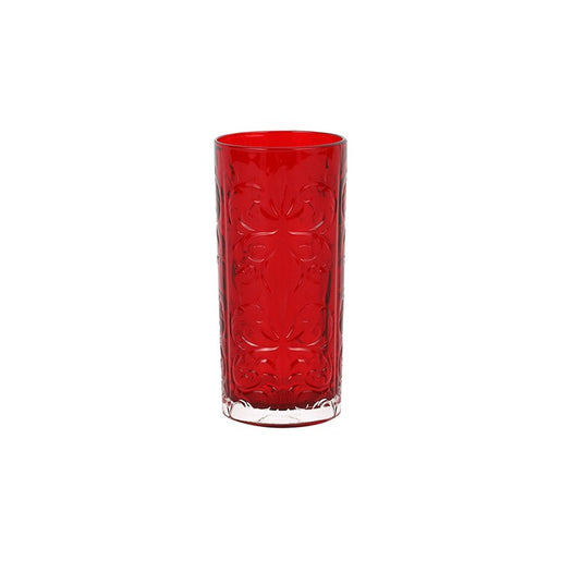Barocco Ruby High Ball Glass