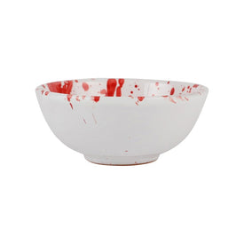 Amalfitana Red Splatter Dipping Bowl