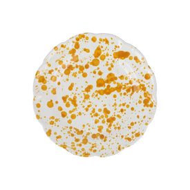 Amalfitana Yellow Splatter Salad Plate