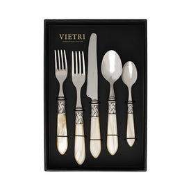 Aladdin Antique Ivory Five-Piece Place Setting Set of 4