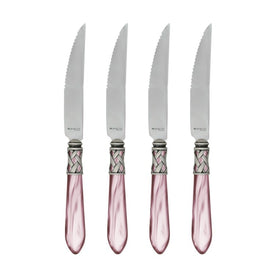 Aladdin Antique Lilac Steak Knives Set of 4