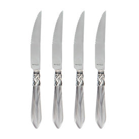 Aladdin Antique Light Gray Steak Knives Set of 4
