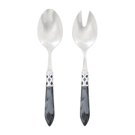 Aladdin Brilliant Charcoal Salad Server Set