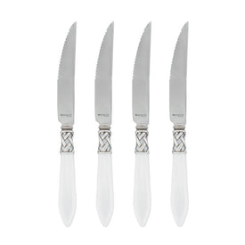 Aladdin Antique White Steak Knives Set of 4