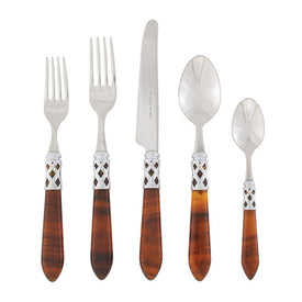 Aladdin Brilliant Tortoiseshell Five-Piece Place Setting