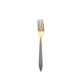 Ares Oro & Light Gray Salad Fork